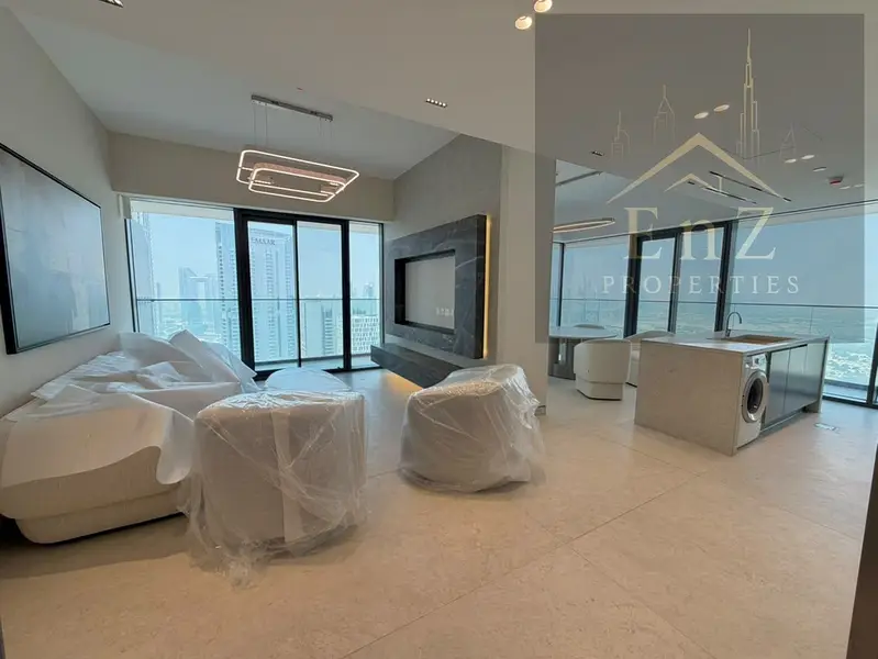 Burj View Canal View High-Floor Brand New Fully Furnished 2BR | Ready To Move |