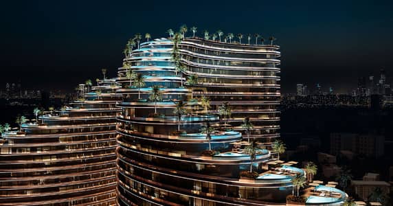 1 Camera Appartamento in vendita a Majan, Dubai - 05_night_terraces_meta_google_1.91x1. jpg