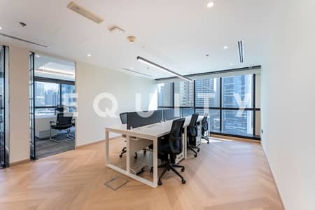 Office for Rent in Jumeirah Lake Towers (JLT), Dubai - Fully Furnished | Corner Office | Grade A