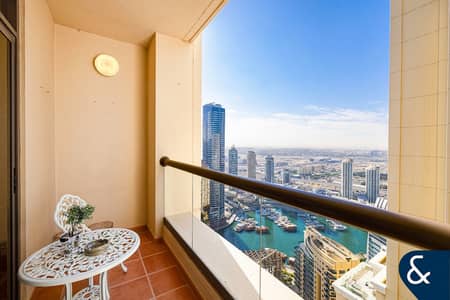 2 Bedroom Flat for Rent in Jumeirah Beach Residence (JBR), Dubai - 2 Bed | Furnished | Marina View
