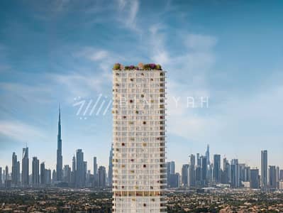1 Bedroom Flat for Sale in Dubai Land Residence Complex (DLRC), Dubai - Burj Khalifa View | 40% Post-Handover