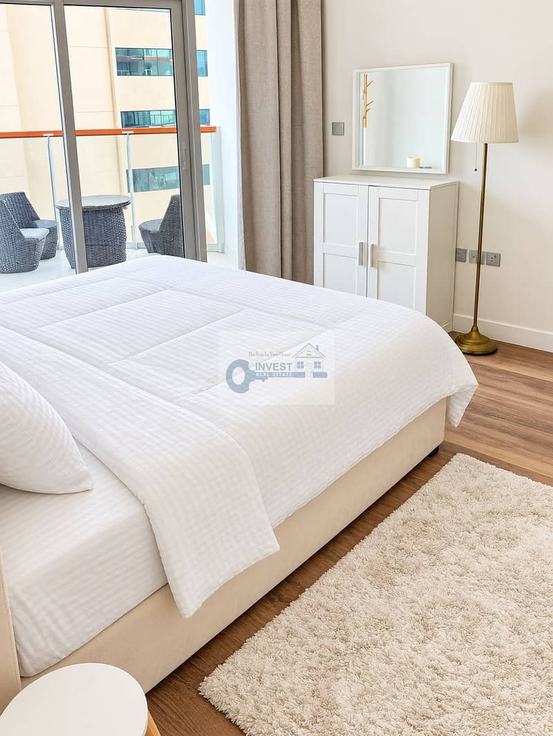 3 Sunlit Scandinavian Bedroom with Balcony. png
