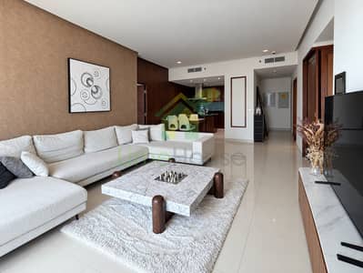 شقة 2 غرفة نوم للايجار في الخليج التجاري، دبي - 01-dubai-ubora-residences-2-bedroom-plus-study-apartment-living-room-01. jpg