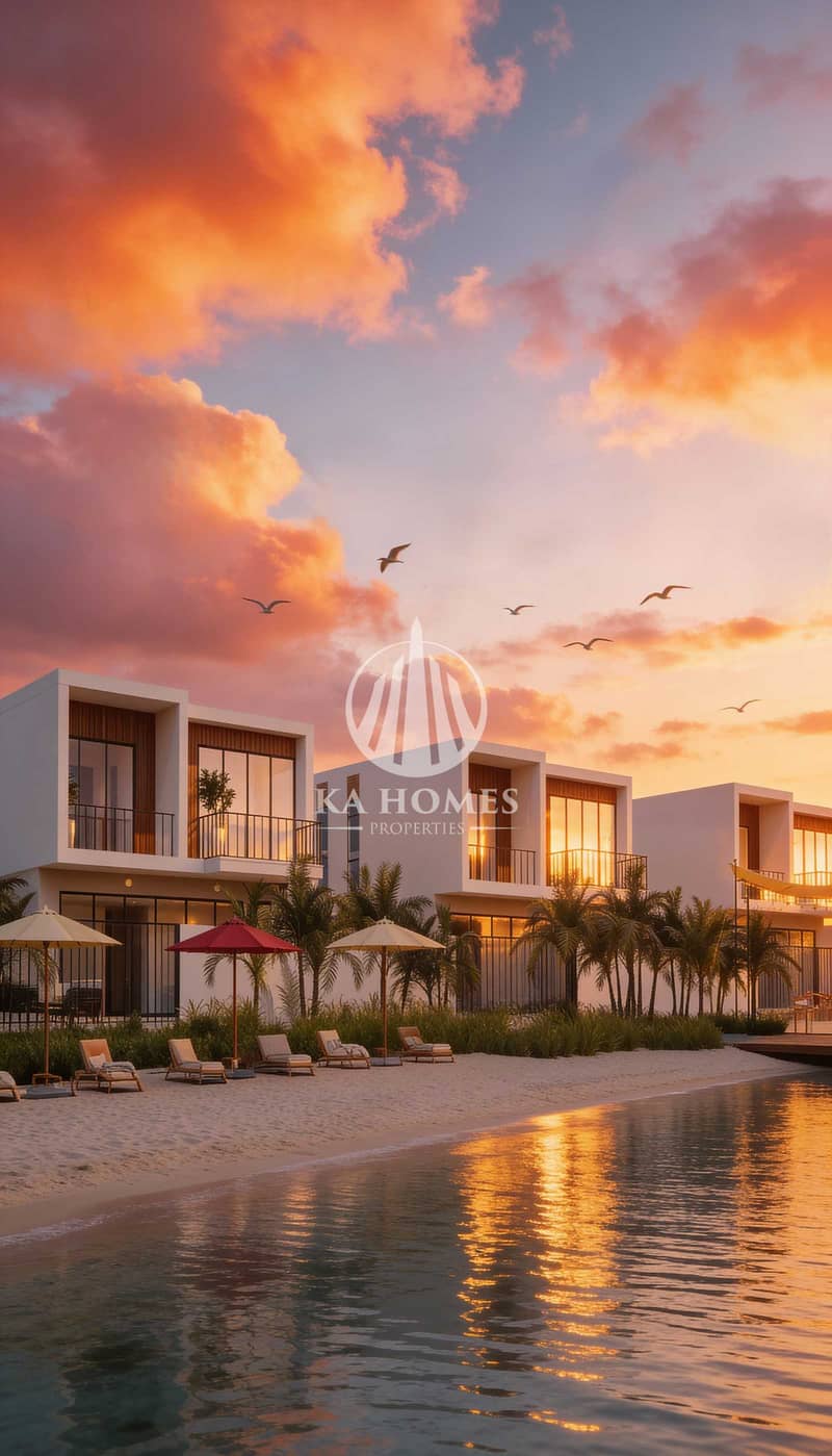 4 Villa and Lagoon Sunset. jpeg