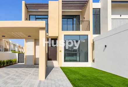 4 Bedroom Townhouse for Rent in Dubai South, Dubai - Single row | Pool View | Unfurnished