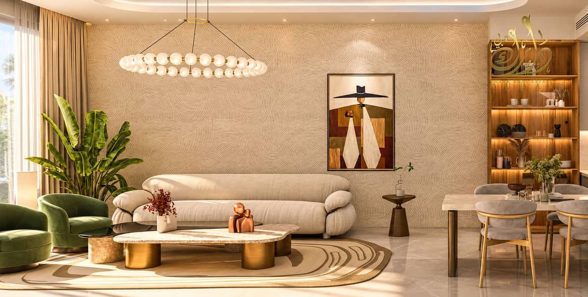 17 Warm Minimalist Living and Dining Retreat. png