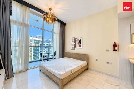 Studio for Rent in Business Bay, Dubai - High Floor | Fully Furnished | Stunning View Studio for Rent in Business Bay, Dubai - High Floor | Fully Furnished | Stunning View