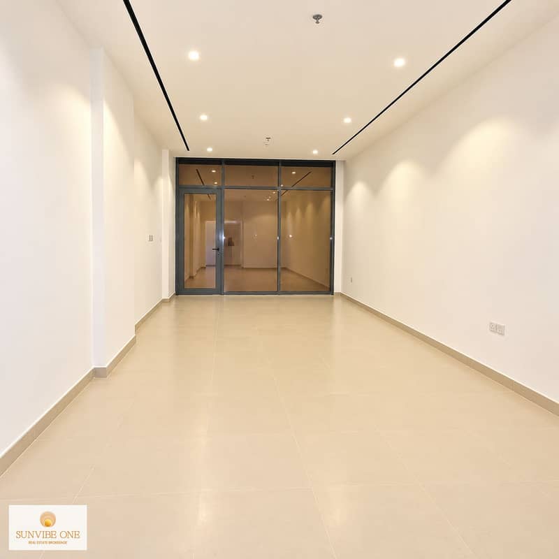 Minimalist Corridor with Glass Door. png Minimalist Corridor with Glass Door. png
