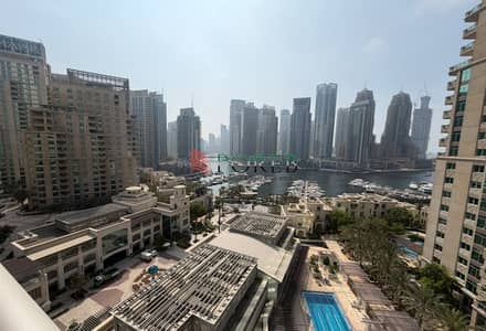 1 Bedroom Apartment for Rent in Dubai Marina, Dubai - Marina View | Specious 1BR + Study | Chiller Free 1 Bedroom Apartment for Rent in Dubai Marina, Dubai - Marina View | Specious 1BR + Study | Chiller Free