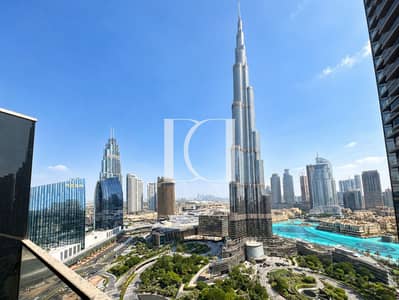 3 Slaapkamers Appartement te Huur in Downtown Dubai, Dubai - Burj Khalifa Over Downtown Dubai (1). png