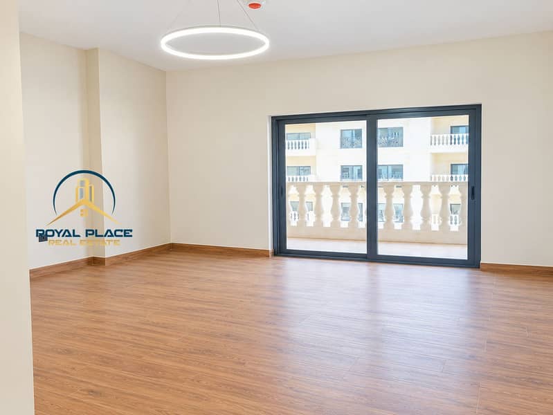 13 Empty Modern Apartment with Balcony View. png