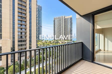 1 Bedroom Flat for Rent in Dubai Creek Harbour, Dubai - High Rise Skyline View | Community View