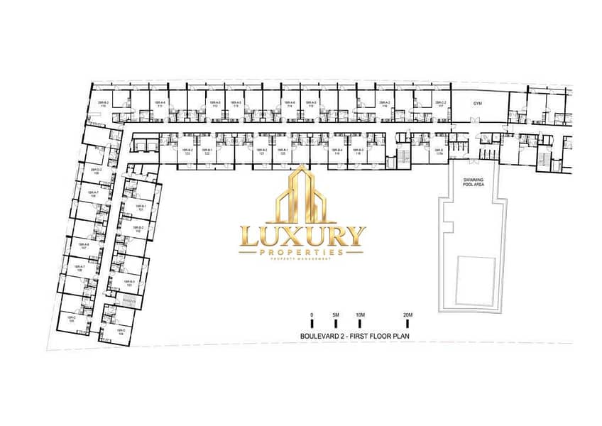 16 Premium 2-Bedroom Apartment for Sale | Boulevard 2 Aljada