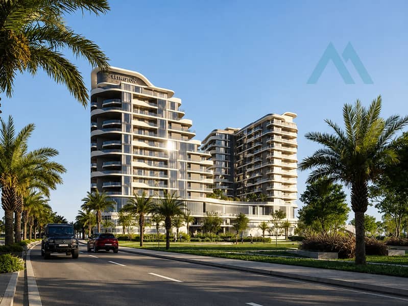 Ellington Towers Along a Palm-Lined Boulevard. jpg. jpeg Ellington Towers Along a Palm-Lined Boulevard. jpg. jpeg