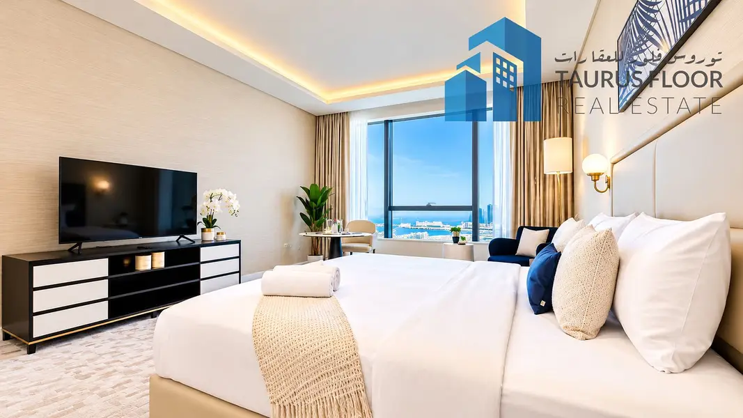 Luxury Studio || Fully Furnished || Sea View || Vacant Now