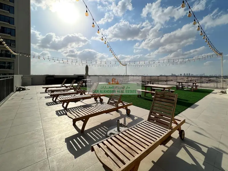Furnished 1BR Apartment | UNA Apartments | Balcony & Pool View