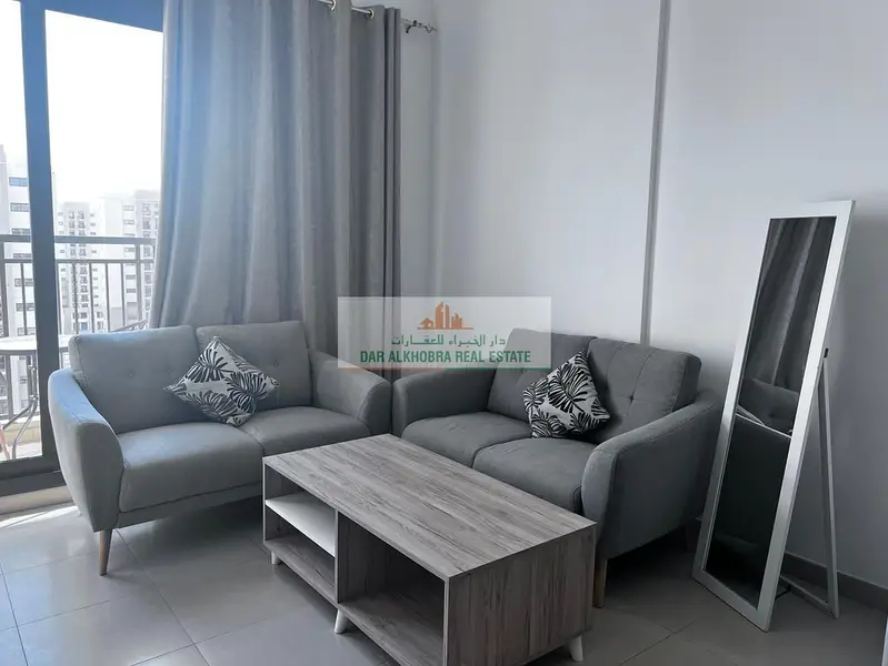 Furnished 1BR Apartment | UNA Apartments | Balcony & Pool View