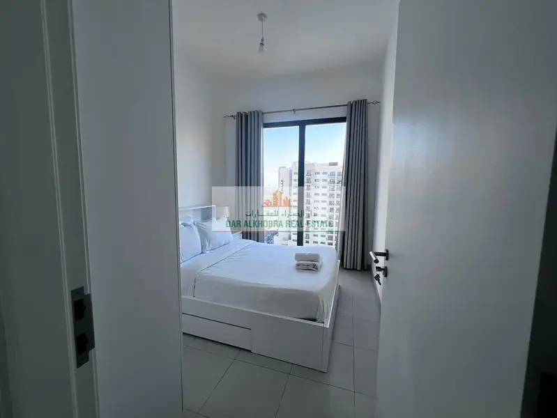 Furnished 1BR Apartment | UNA Apartments | Balcony & Pool View