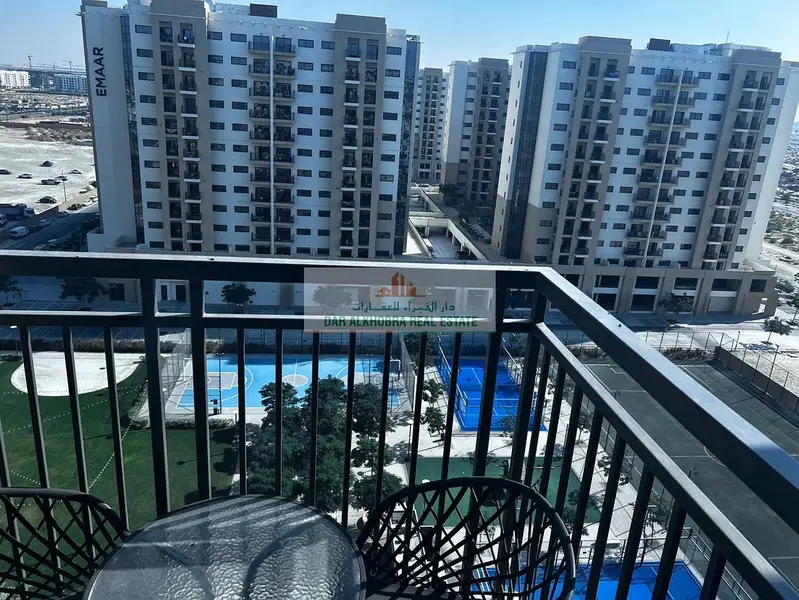 Furnished 1BR Apartment | UNA Apartments | Balcony & Pool View