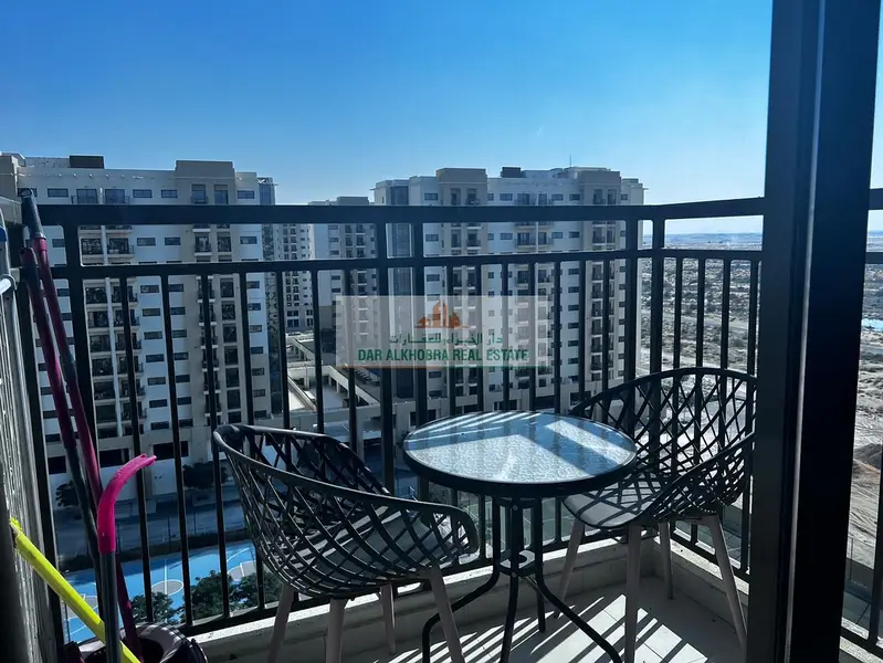 Furnished 1BR Apartment | UNA Apartments | Balcony & Pool View