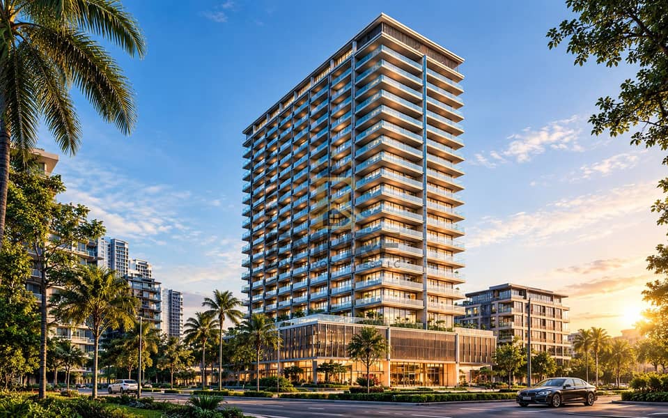 3 Golden-Hour Tower in a Tropical City. png
