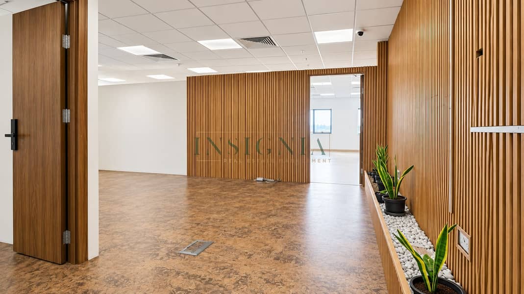 8 Modern Office Foyer with Wood Slats. png