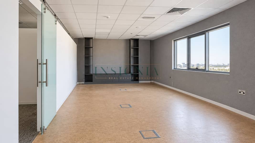 9 Modern Office with Built-In Shelving. png