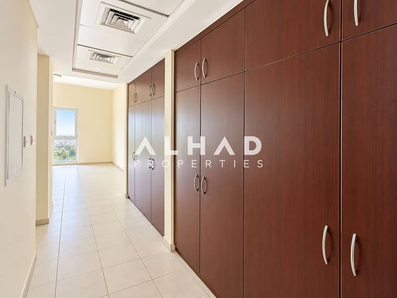 6 Modern Dark-Wood Wardrobe Corridor. png