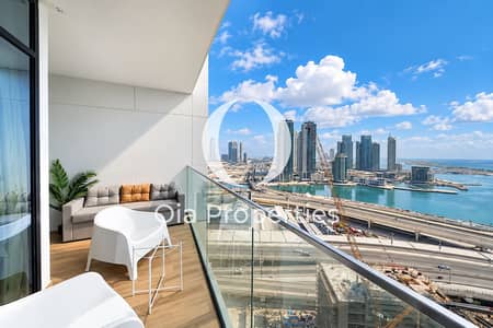 1 Slaapkamer Appartement te Koop in Al Maryah Island, Abu Dhabi - Luxury Balcony Overlooking Coastal Skyline. png 1 Slaapkamer Appartement te Koop in Al Maryah Island, Abu Dhabi - Luxury Balcony Overlooking Coastal Skyline. png