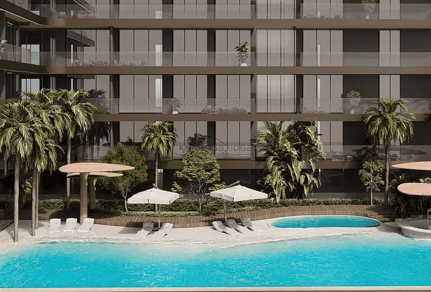 Brand New 1BR | Handover Soon | Beach Style Pool