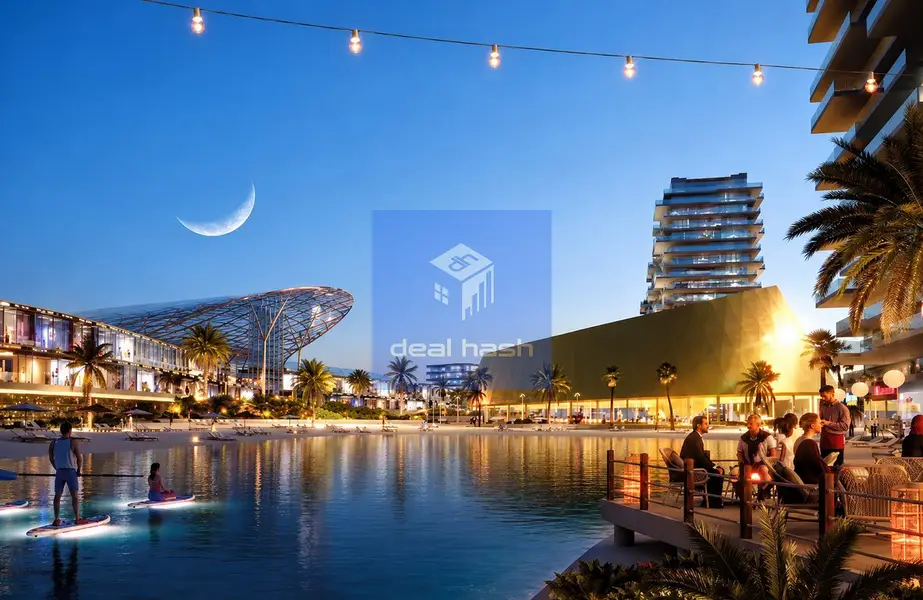 Direct Lagoon View | 1BR | AZIZI Venice 07