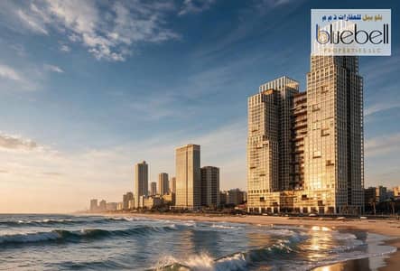 1 Slaapkamer Appartement te Koop in Corniche Ajman, Ajman - FRONT VIEW . jpg
