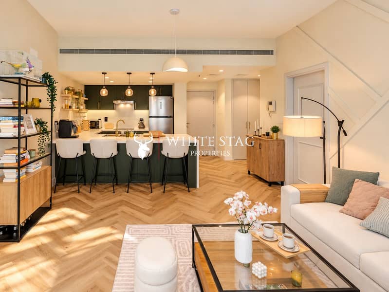 7 Warm Scandinavian Kitchen and Living Room. png