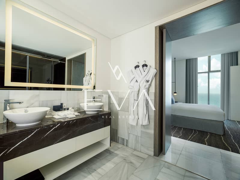 6 Ocean 1 Bedroom Suite Bathroom