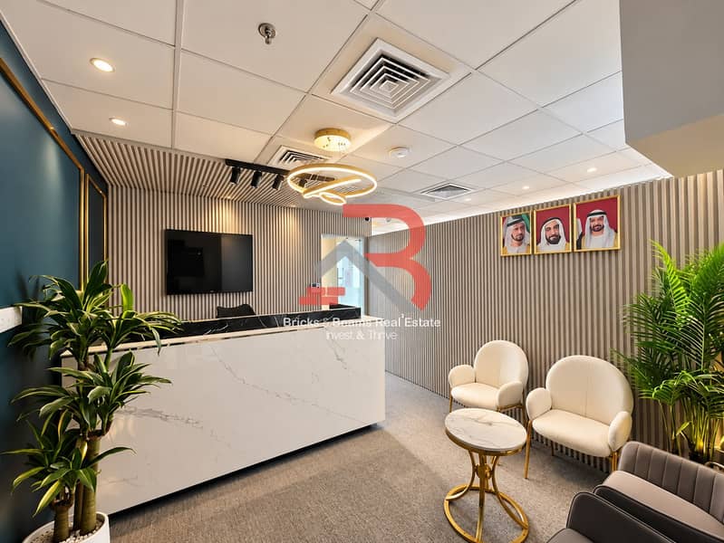 2 Modern UAE Office Reception Lounge. png