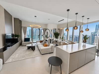 3 Cпальни Апартамент в аренду в Дубай Даунтаун, Дубай - Bright Dubai interior with city views-1. png 3 Cпальни Апартамент в аренду в Дубай Даунтаун, Дубай - Bright Dubai interior with city views-1. png