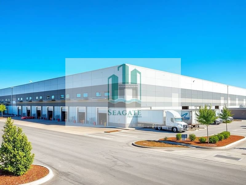A_full_exterior_view_of_a_modern_warehouse_showcasing_its_large_loading_docks_multiple_truck_entrances_and_a_sleek_facade_made_of_metal_and_glass. _The_building_features_high_ceilings_and_wide_spaces_for_easy_access. _. jpeg A_full_exterior_view_of_a_modern_warehouse_showcasing_its_large_loading_docks_multiple_truck_entrances_and_a_sleek_facade_made_of_metal_and_glass. _The_building_features_high_ceilings_and_wide_spaces_for_easy_access. _. jpeg