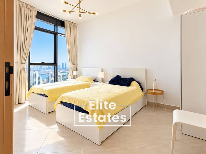 9 Sunlit Twin Bedroom with City Views. png