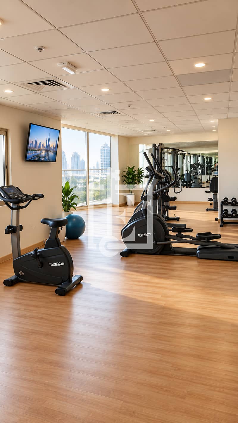 9 Bright Minimalist Gym with City Views. jpg