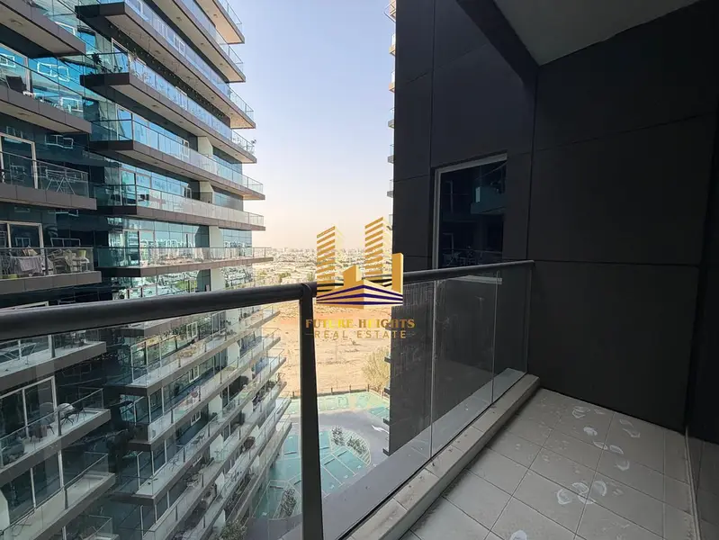 Furnished Studio | Arabian Gates | Balcony View