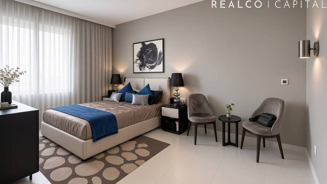 Fully Furnished Studio | Golf Course Views | Artesia, DAMAC Hills Fully Furnished Studio | Golf Course Views | Artesia, DAMAC Hills
