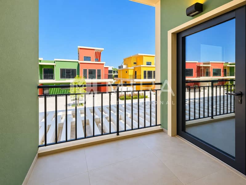 2 Sunlit balcony with colorful neighborhood views-11