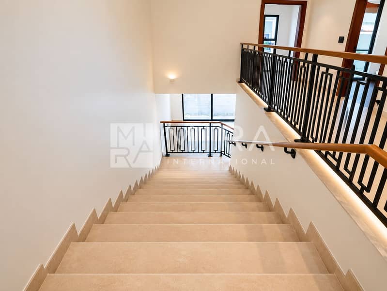 7 Warm staircase with black railings-9