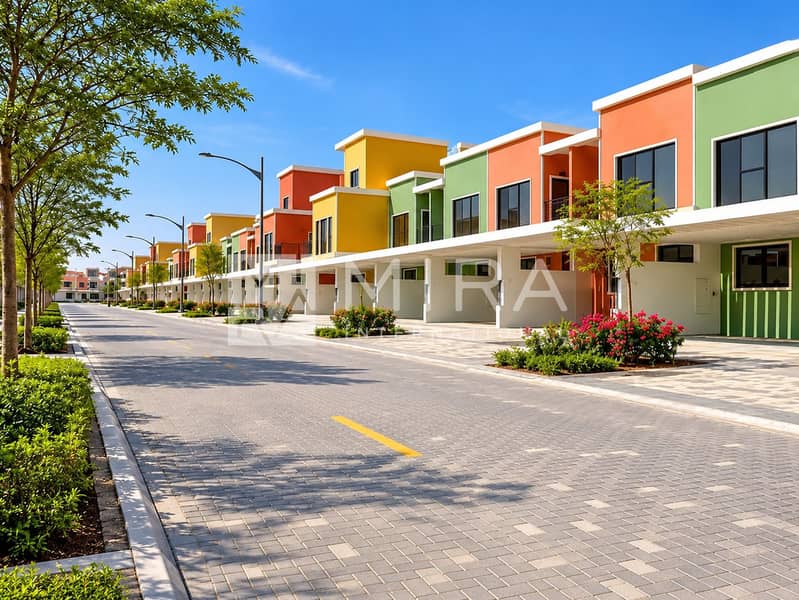 11 Colorful townhouse row in daylight-2