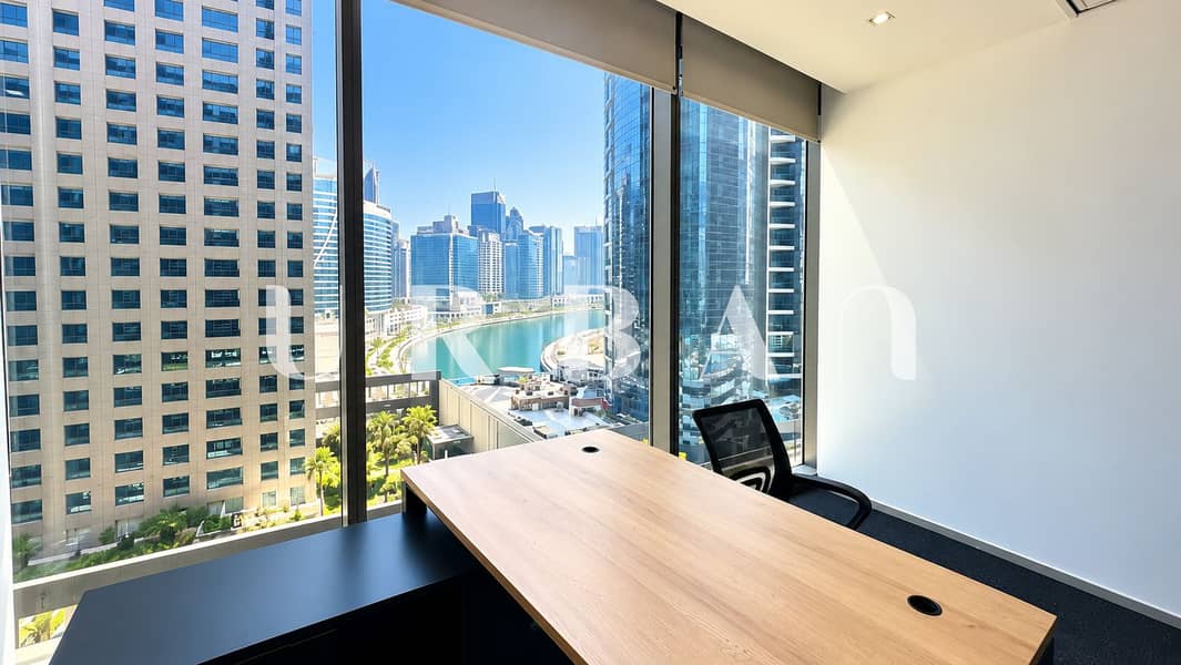 5 Modern Waterfront Office with City Skyline. png