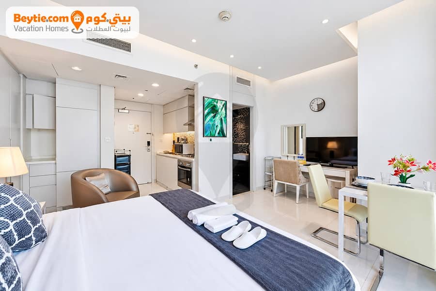 An Cozy Furnished Studio in The Vogue, Business Bay An Cozy Furnished Studio in The Vogue, Business Bay
