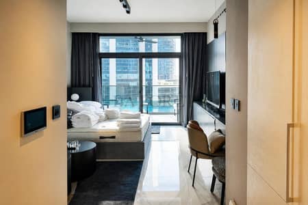Studio for Rent in Business Bay, Dubai - Furnished Studio | Pool View | MAG 318 AED75K Studio for Rent in Business Bay, Dubai - Furnished Studio | Pool View | MAG 318 AED75K