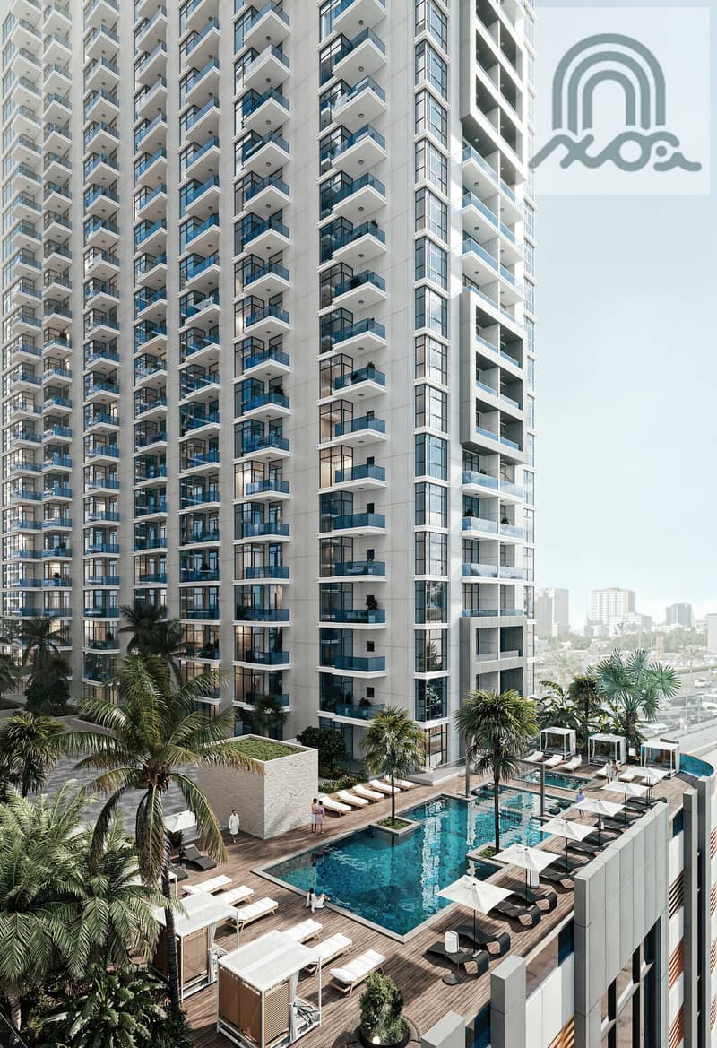 7 Ajman Creek Towers Pool View 2. jpg