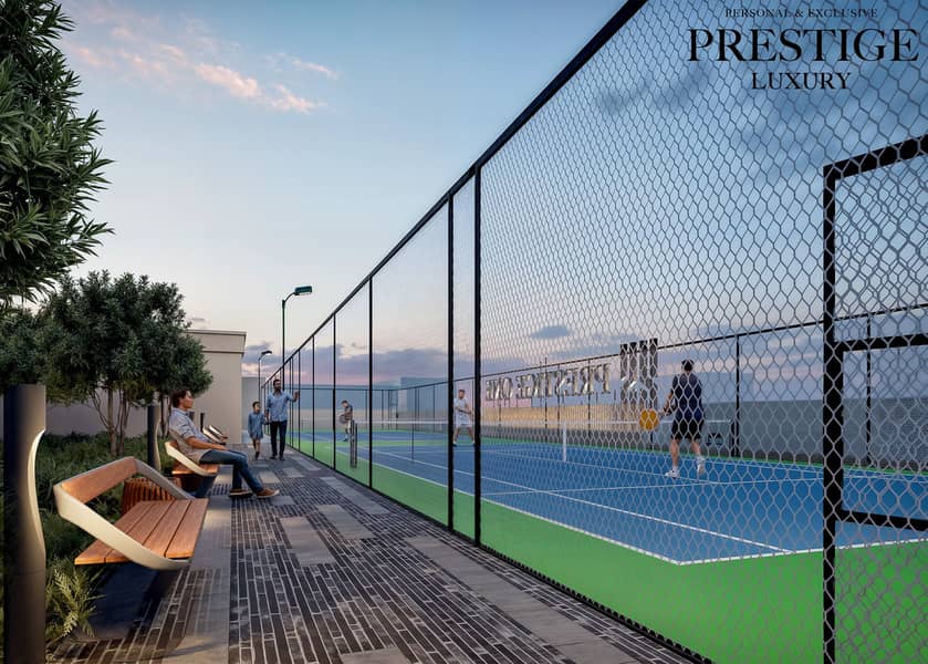 29 Berkeley Square Padel Court Night View. jpg
