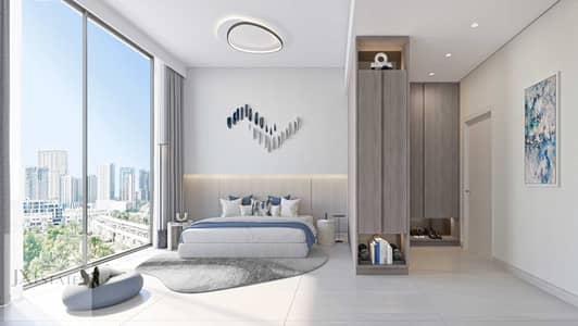 Студия Продажа в Джумейра Вилладж Серкл (ДЖВС), Дубай - Hillmont Residences - bedroom. jpg Студия Продажа в Джумейра Вилладж Серкл (ДЖВС), Дубай - Hillmont Residences - bedroom. jpg